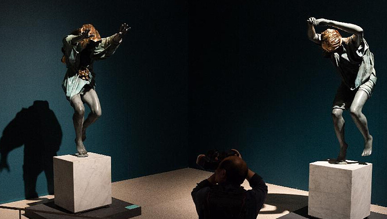 直击第一现场：北京 安娜.高美雕塑艺术展